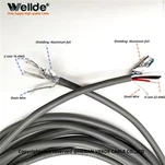 4 Core 22AWG Auto PVC-kontrollkabel