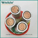 Bra pris Enorm ledningsförmåga isoleringskabel Flexibel brandsäker strömkabel