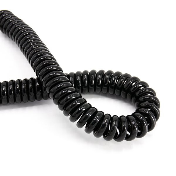 Spiral lindad kabel