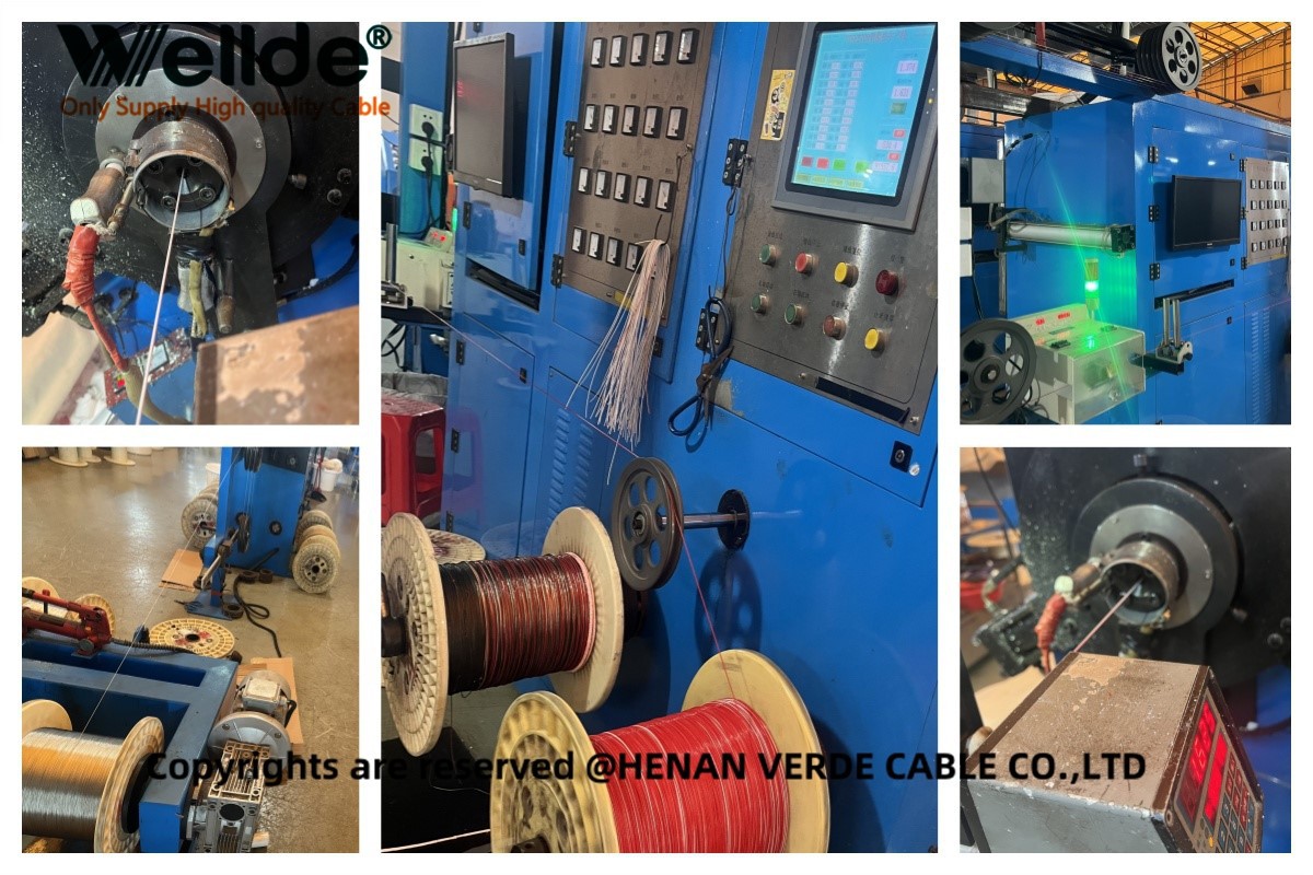 PTFE Wire factory workshop