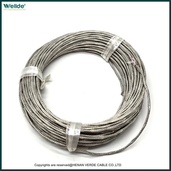 PTFE 2 Core Braided Shielding Cable high quality